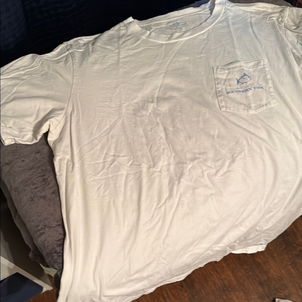 Southern Tide Classic White Tee